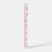 Op Maat Gemaakte Monogram Schattig Meisjesachtig R iPhone 15 Case (Rechterkant)