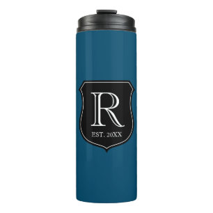 Op maat gemaakte monogram thermos mok geschenk