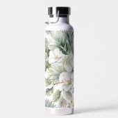 Op maat gemaakte monogram waterverf bloem waterfles (Rechts)