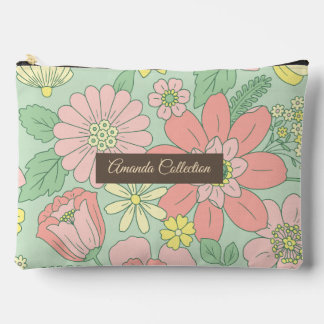 Op maat gemaakte mooie handgetekende bloemen in Pa Etui