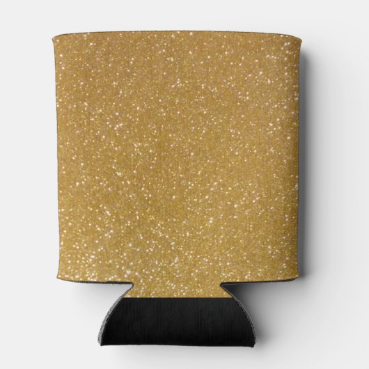 Op maat gemaakte Mr en Mrs gouden glitters trouw k Blikjeskoeler (Achterkant)