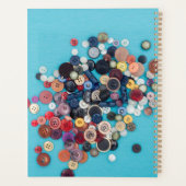 Op maat gemaakte naadnaaiwerk planner (Achterkant)