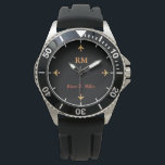 op maat gemaakte naam   initialen vliegtuigen vlie horloge<br><div class="desc">Een elegant horloge voor vliegvliegtuig_lovers...  missen je volgende vlucht niet</div>