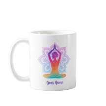 Op Maat Gemaakte Naam Mandala Yoga Koffiemok