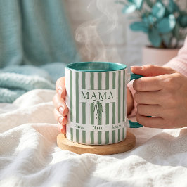Op maat gemaakte naam nieuwe moeder-vader cadeau k mok