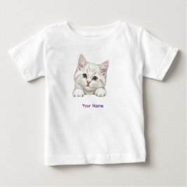 Op maat gemaakte naam Persoonlijke Kitten Kunst Ca