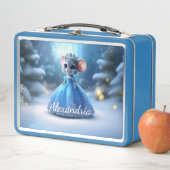 Op maat gemaakte naam prinses muis met tiara (In situ)