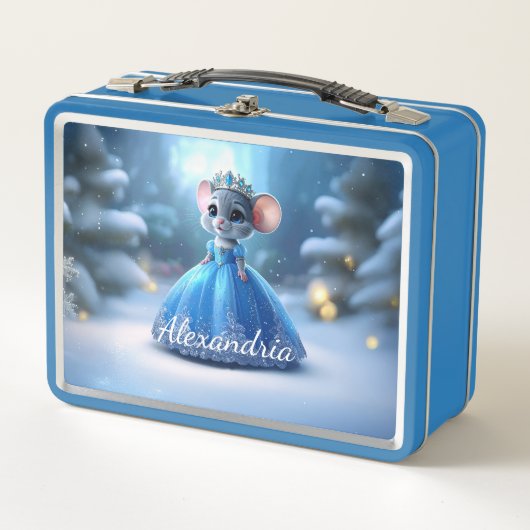 Op maat gemaakte naam prinses muis met tiara (Voorkant)