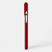 Op maat gemaakte naam stijlvol modern elegant mini iPhone hoesje (Linkerkant)