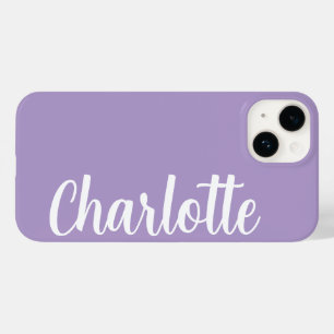 Op maat gemaakte naam Stijlvol Modern Minimaal Mon Case-Mate iPhone 14 Hoesje
