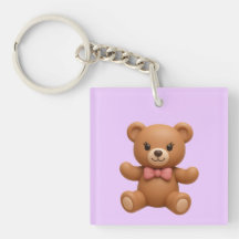 Op maat gemaakte naam Teddy en krans dubbelzijdige