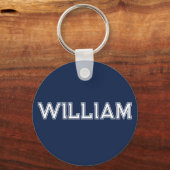 Op maat gemaakte naam Verjaardags Kerstcadeau Sleutelhanger (Achterkant)