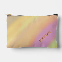 Op maat gemaakte naam watten-candy-waterverfpatroo etui