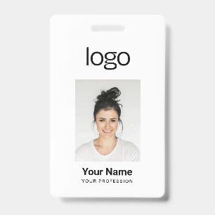 Op maat gemaakte naamplaatjes met foto voor werkne badge