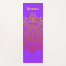 Op maat gemaakte Namaste Mandala Yoga Mat
