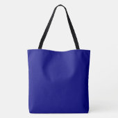 Op maat gemaakte NAVY ALL OVER PRINT TOTE TAS (Achterkant)