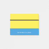 Op maat gemaakte notitieblok voor docenten met kla post-it® notes (Voorkant)