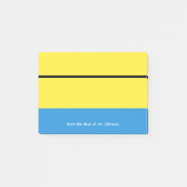 Op maat gemaakte notitieblok voor docenten met kla post-it® notes