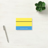 Op maat gemaakte notitieblok voor docenten met kla post-it® notes (Kantoor)