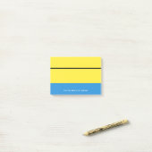 Op maat gemaakte notitieblok voor docenten met kla post-it® notes (Op bureau)