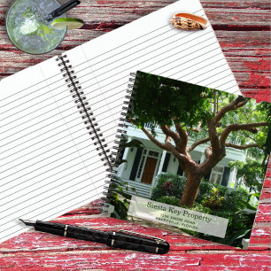Op maat gemaakte omslag Huisbeheerder Foto binder Notitieboek
