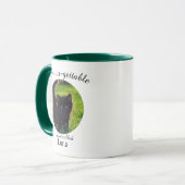 Op Maat Gemaakte On-Ver-Geet-Aardige Foto Kat Kopj Mok (Voorkant links)