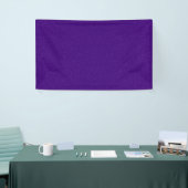 Op maat gemaakte paarse glitter stof banner (Beurs)