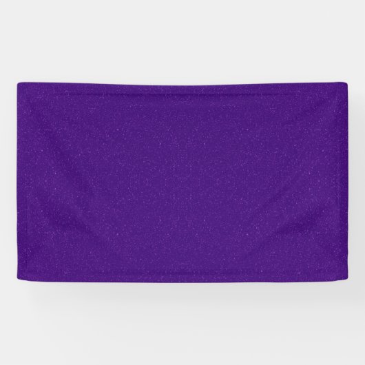 Op maat gemaakte paarse glitter stof banner (Horizontaal)