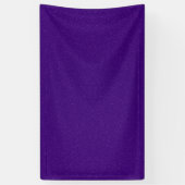 Op maat gemaakte paarse glitter stof banner (Verticaal)