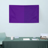 Op maat gemaakte paarse glittersrandbanner spandoek (Beurs)