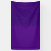 Op maat gemaakte paarse glittersrandbanner spandoek (Verticaal)