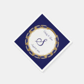 Op maat gemaakte papieren servetten (Hoek)