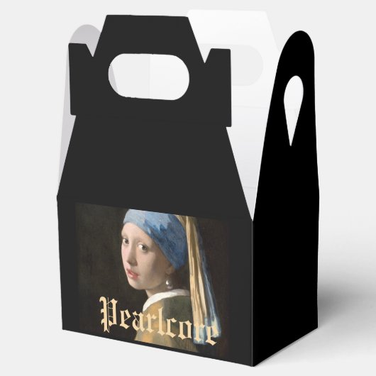 Op maat gemaakte parelthemaparty bedankdoosjes (Geopend)