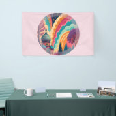 Op maat gemaakte Pastel Fantasy Koepel Banner (Beurs)