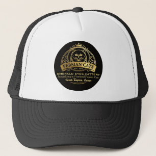 Op maat gemaakte Perzische katterij eigenaar vrach Trucker Pet
