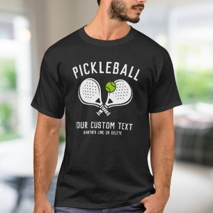 Op maat gemaakte Pickleball-liefhebbers Team Club  T-shirt