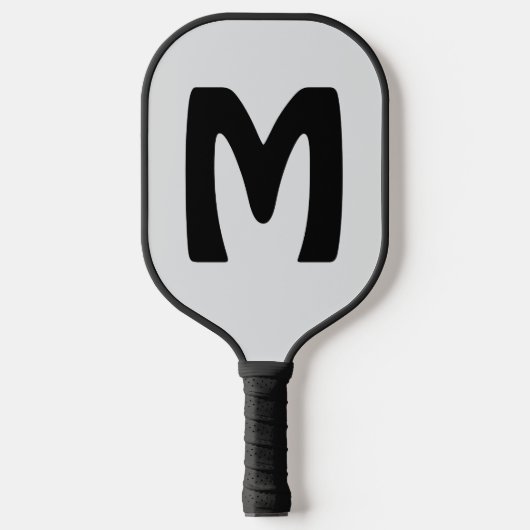 OP MAAT GEMAAKTE PICKLEBALL PEDDEL MET MONOGRAAF PADDLE (Voorkant)
