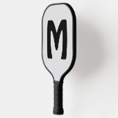 OP MAAT GEMAAKTE PICKLEBALL PEDDEL MET MONOGRAAF PADDLE (Links)