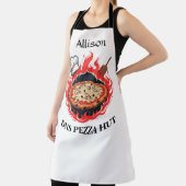 Op maat gemaakte pizzachef schort | Gepersonalisee (Insitu)