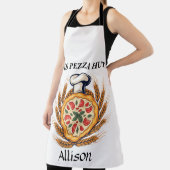 Op maat gemaakte pizzachef schort | Gepersonalisee (Insitu)