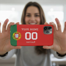 Op maat gemaakte portugal voetbal vlag case - Gepe