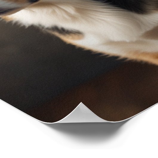 Op maat gemaakte poster met huisdierportret (Hoek)