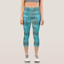 Op maat gemaakte preppy aqua blauwe turquoise paar