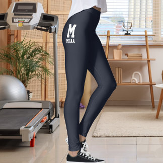 Op maat gemaakte Prettig Kerstfeest Middernacht Ko Leggings