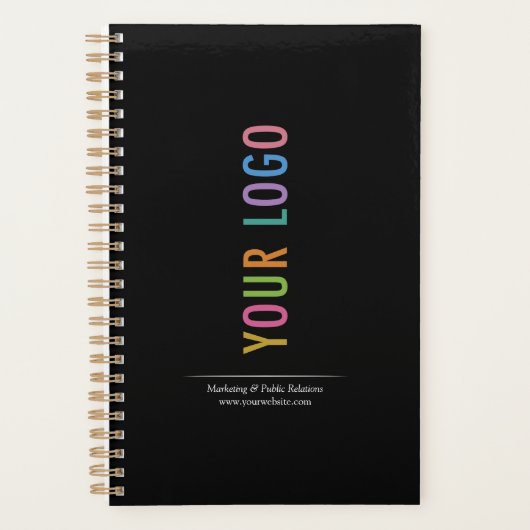 Op maat gemaakte promotieplanner wekelijks en maan planner (Voorkant)