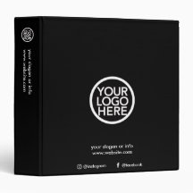 Op maat gemaakte promotionele bedrijfslogo 3 ringb