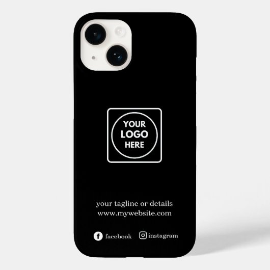 Op maat gemaakte promotionele bedrijfslogo-iphone- Case-Mate iPhone case (Achterkant)