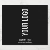 Op maat gemaakte promotionele bierfleslabels met l bier etiket (Enkel label)