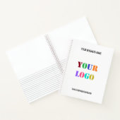 Op maat gemaakte promotionele notitieblok voor uw  notitieboek (Binnen)