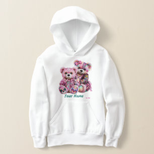 Op maat gemaakte Punk Beren Hoodie